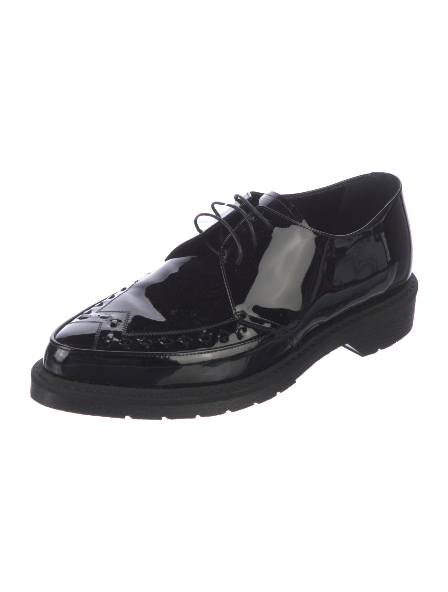 Celine Patent Leather Oxfords
